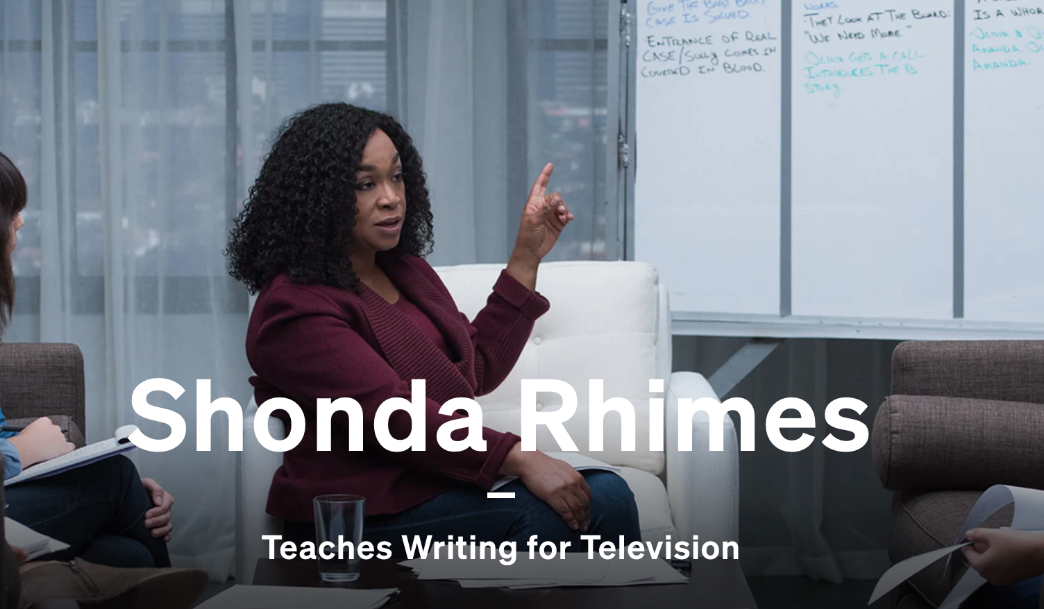Shonda Rhimes dạy viết cho truyền hình