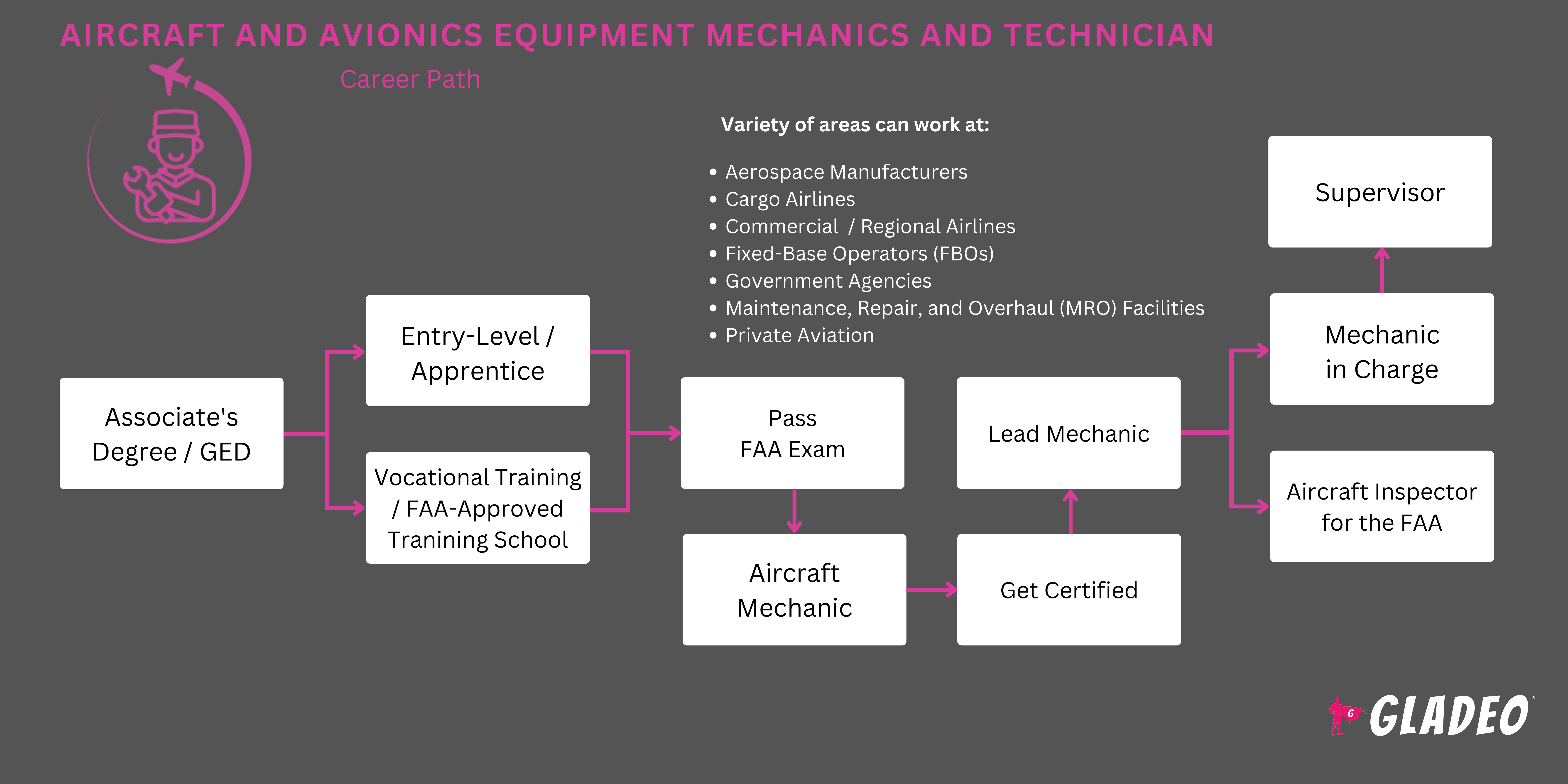 Aircraft and Avionics Equipment Mechanics and Technician Roadmap